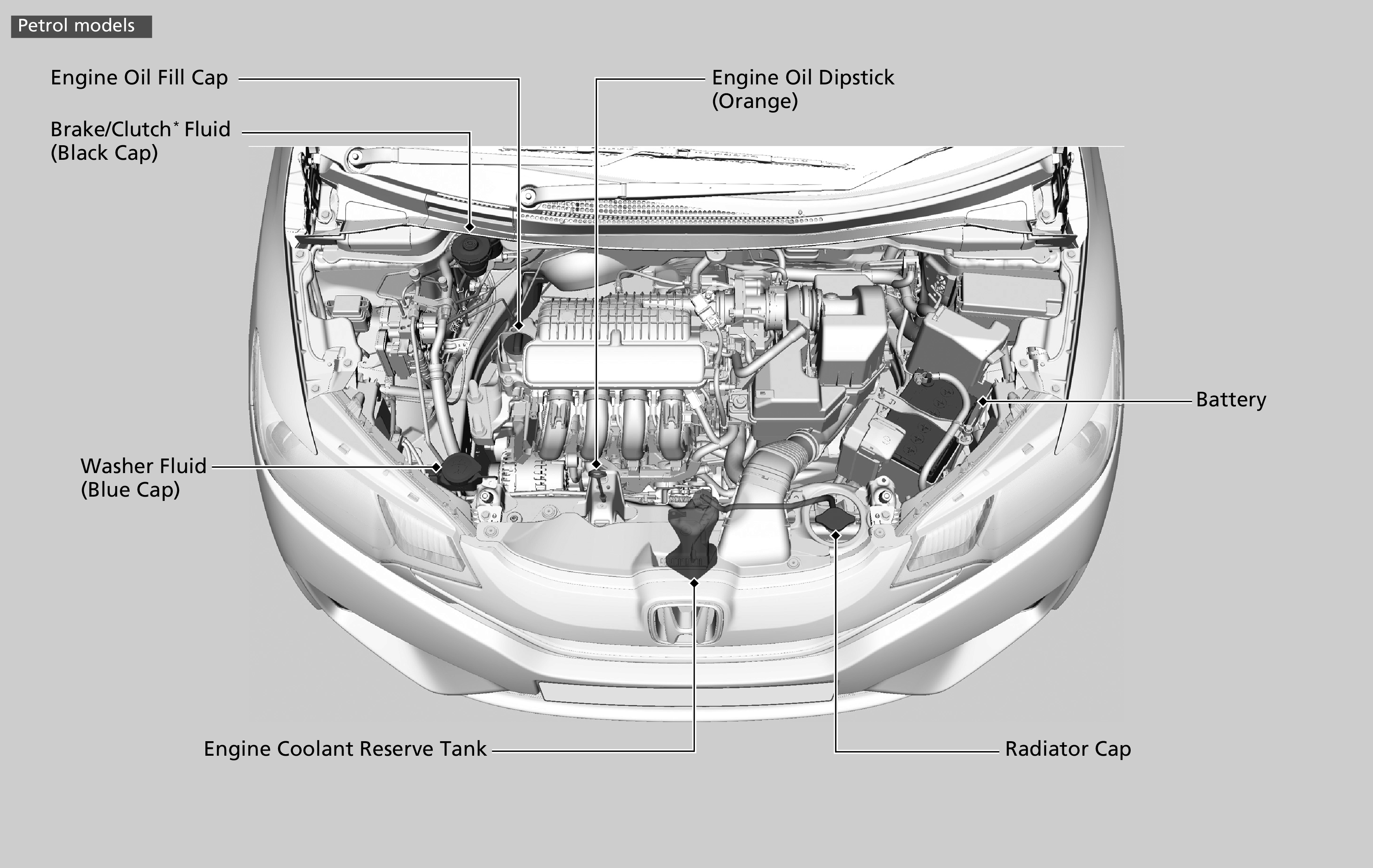 Honda Jazz Car Petrol Engine Model